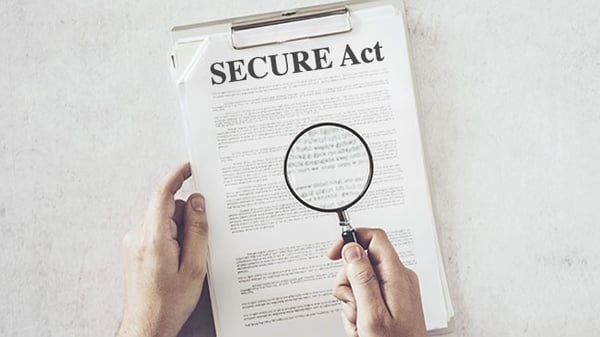 What are the SECURE Act Opportunities?